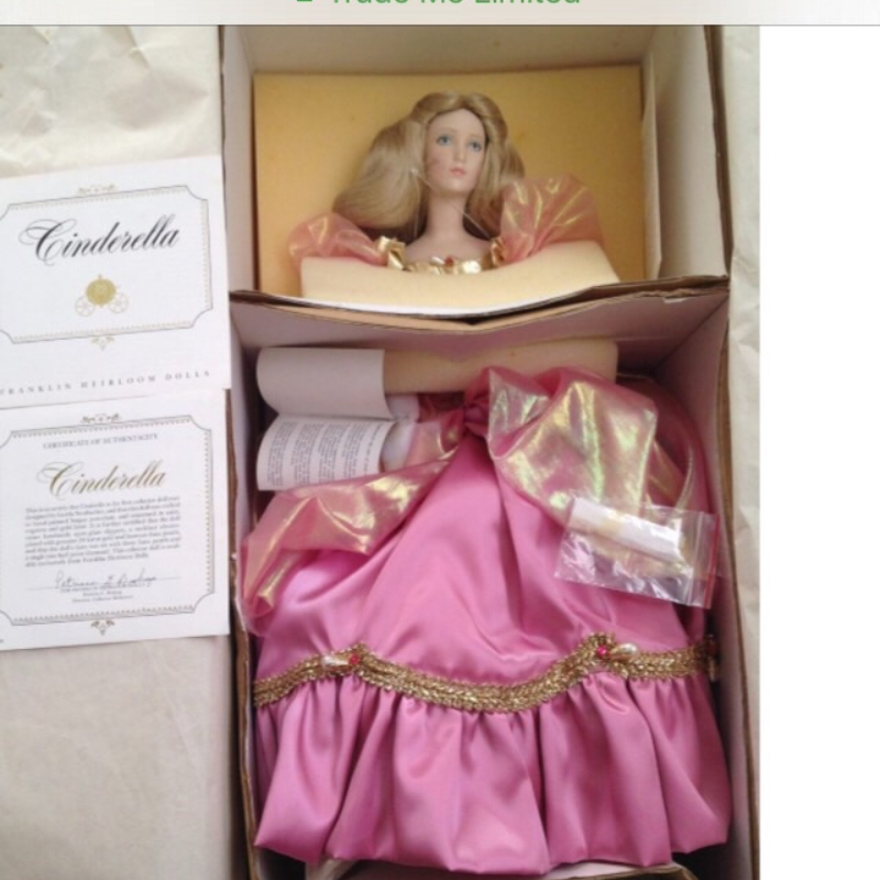 Franklin Heirloom Doll Cinderella | Freestuff