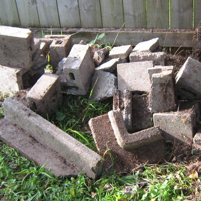 Clean Fill - Broken concrete blocks | Freestuff