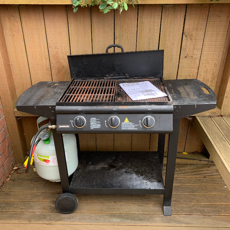 Jumbuck 3 burner bbq best sale