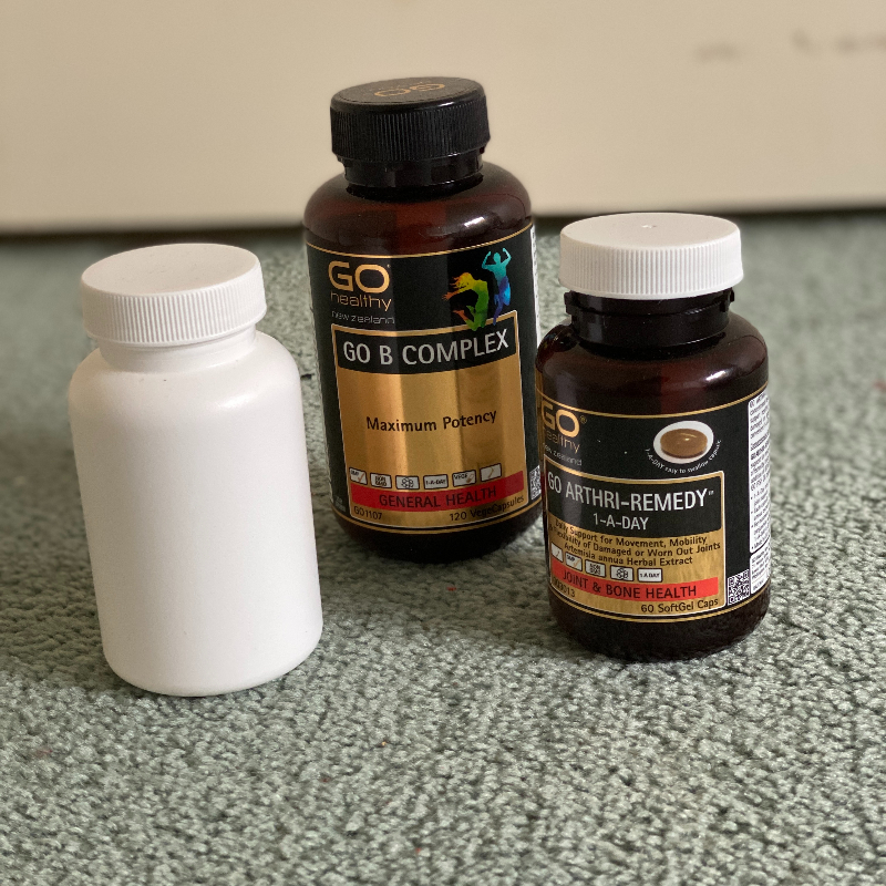 Empty Vitamin Bottles x3 | Freestuff