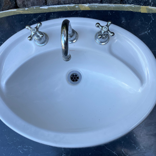 bathroom  vanity   basin  and taps  