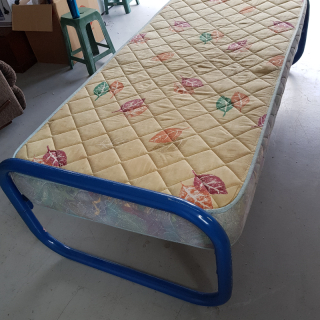 Single Bed and Mattress 