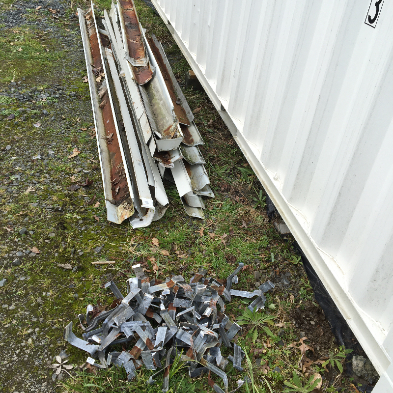 Scrap Metal? old metal guttering Freestuff