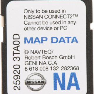 NISSAN Sat-Nav SD map memory-card