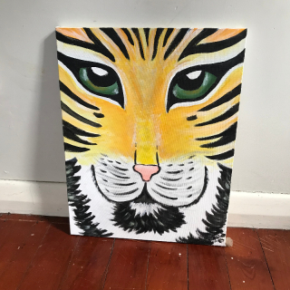 Cute Tiger portrait - pick up before Saturday 30th