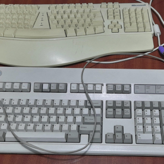 Old Retro Keyboards