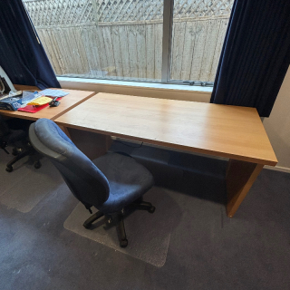 Office Desk and Swivel chair