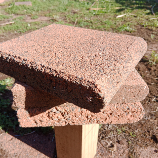 Wanted 3 Terracotta bullnose pavers 190 x 230mm
