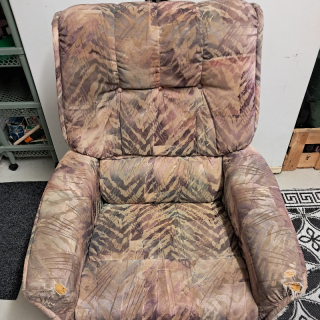 Old Recliner Rocker Chair 