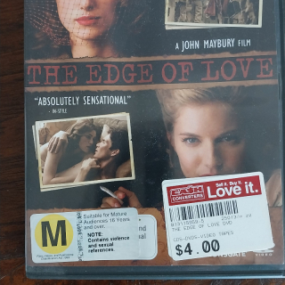 The Edge of Love DVD