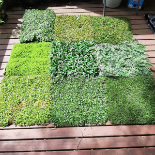 Artificial plant tiles