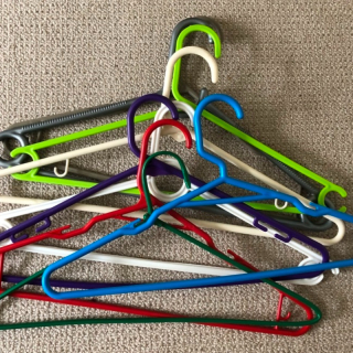 Plastic hangers