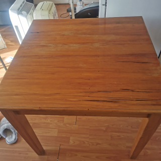 Free Solid Wood Table - 890mm x 890mm x 780mm (Great Condition)