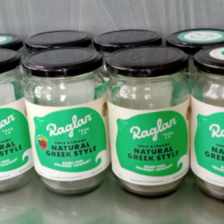 Raglan Yoghurt Glass Jars