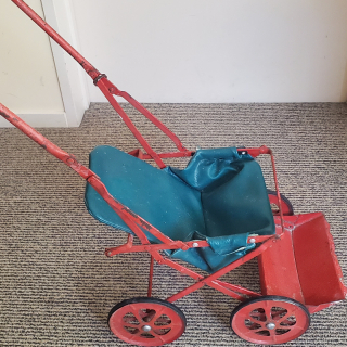 Antique dolls pushchair.  Circa 1960s