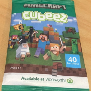 Woolworths Minecraft Cubeez