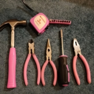 Tools from a Bunnings set