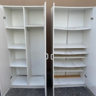 Garage cupboards and shelves 