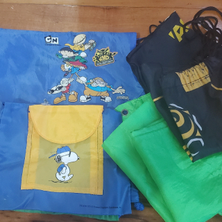 Used Waterproof bags x 