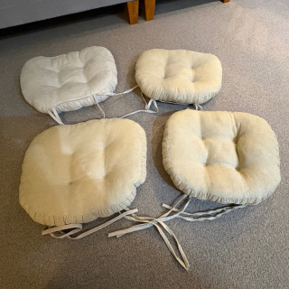 4x dining chair cushions