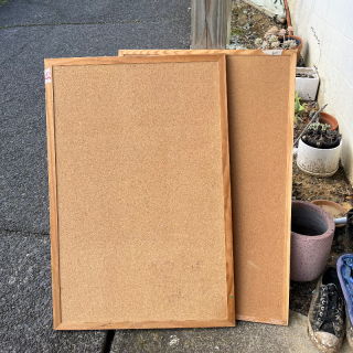 2 x Corkboards