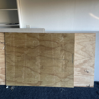 Various ply sheets, wooden sheets and fibre cement sheets