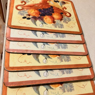Placemats and coasters