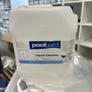 20LITRE LIQUID CHLORINE CONTAINERS
