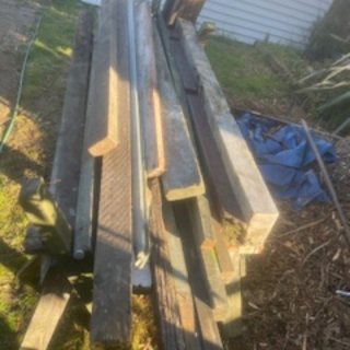 free treated used timber lengths