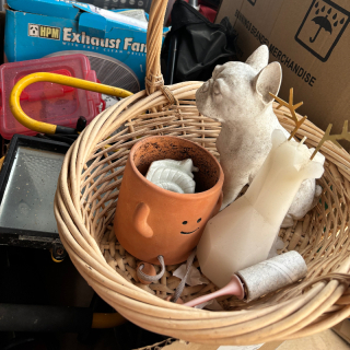 Box items - includes bathroom exhaust fan 