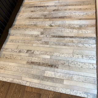Cow hide rug