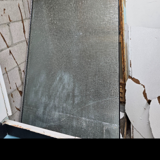 Reinforced glass panel
