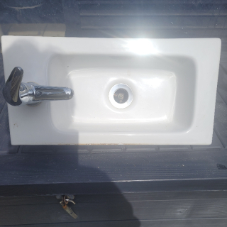 Small bathroom sink