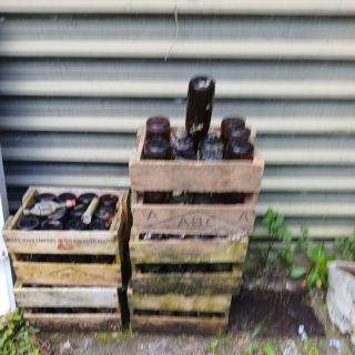 5 dozen beer bottles
