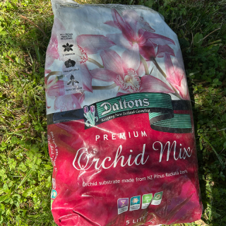 Unopened bag orchid mix 